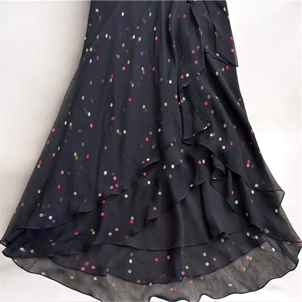 Anne Klein Black/Multi colored Polka dot Silk Dress
Enchanted Garden - Picture 3 of 5